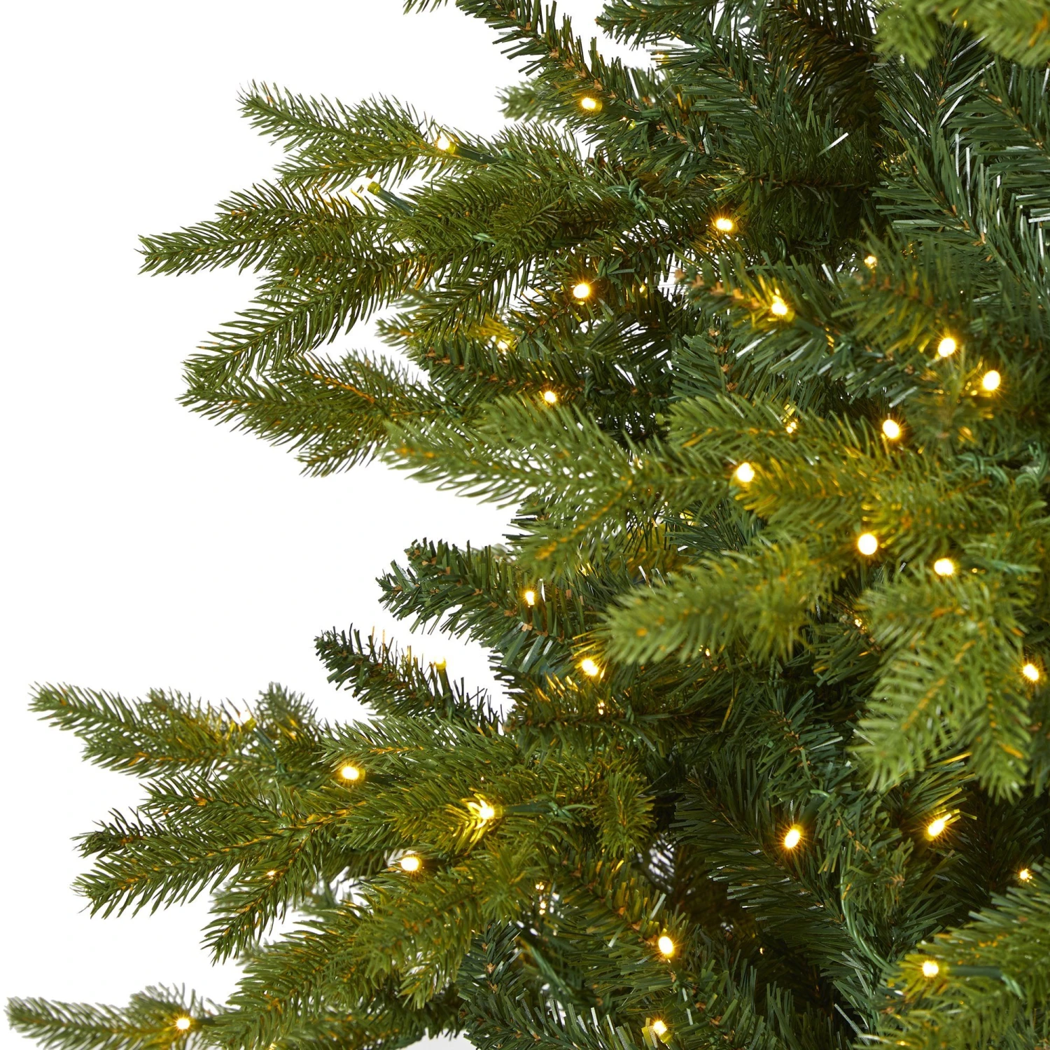 10’ Belgium Fir “Natural Look” Artificial Christmas Tree With 1050 Clear LED Lights - Image 3