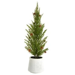 20'' Cedar Pine βNatural Lookβ Artificial Christmas Tree