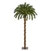 4’ Christmas Palm Artificial Tree With 150 Warm White LED Lights