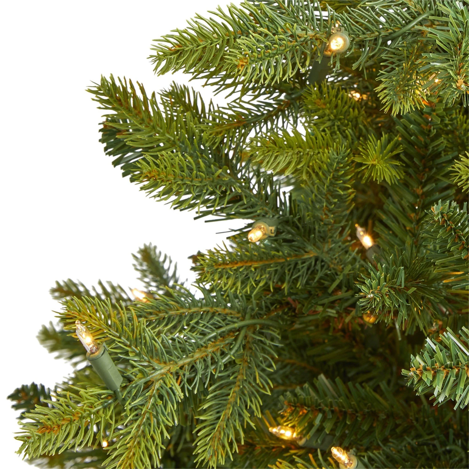 4’ North Carolina Fir Artificial Christmas Tree With 250 Clear Lights And 1003 Bendable Branches - Image 3