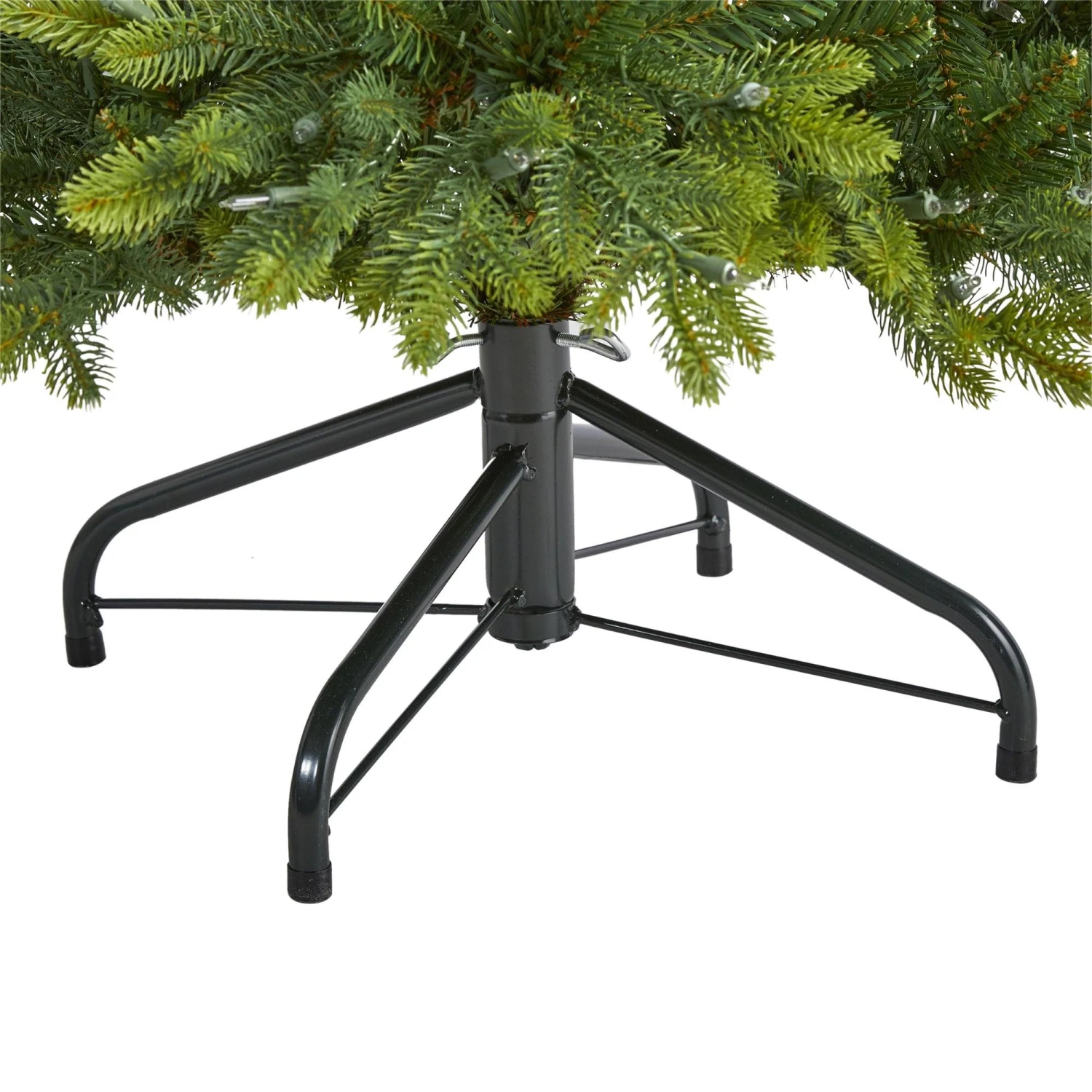 4’ North Carolina Fir Artificial Christmas Tree With 250 Clear Lights And 1003 Bendable Branches - Image 4