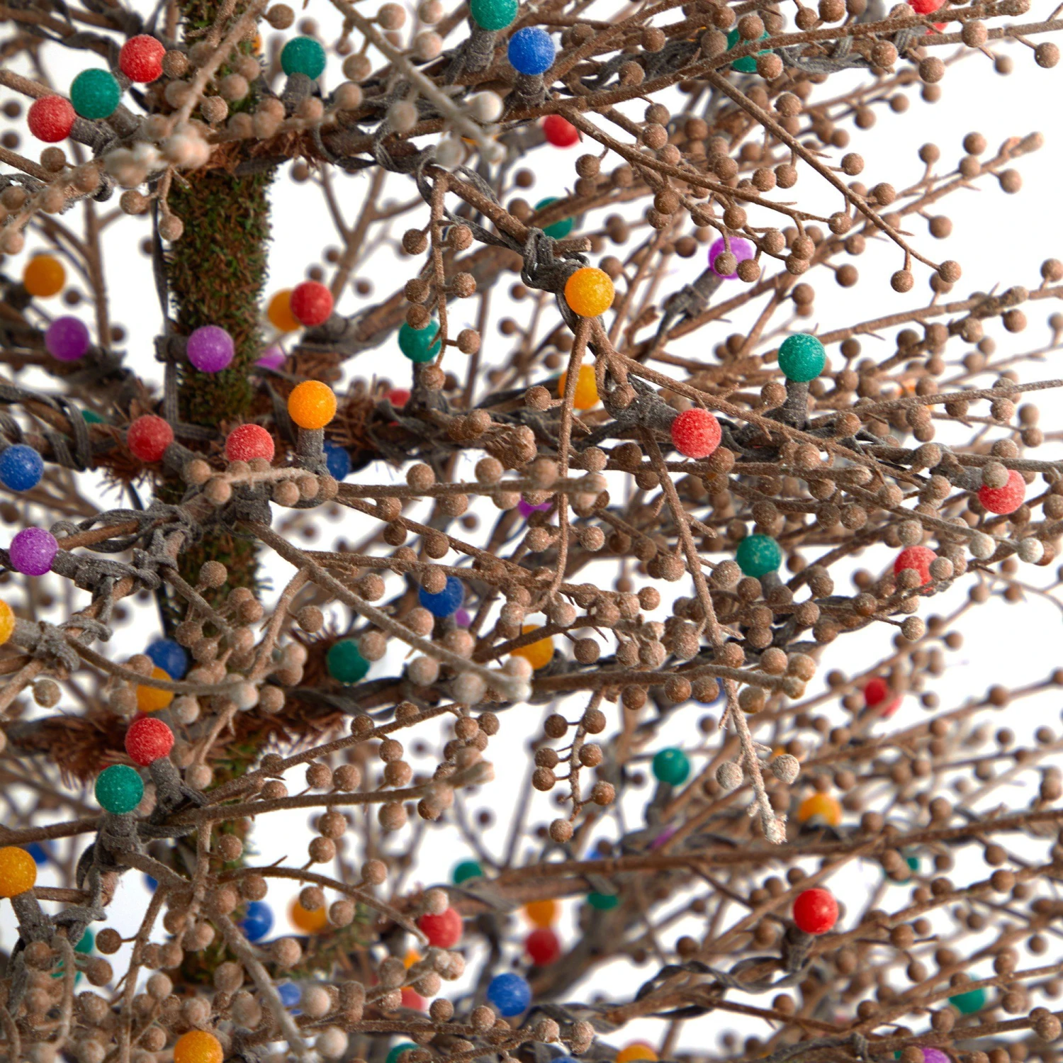 6' Frosted Berry Twig Christmas Tree - Image 5