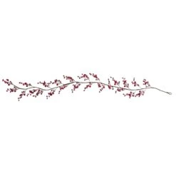 6’ Red Berry Artificial Garland (Set Of 2)
