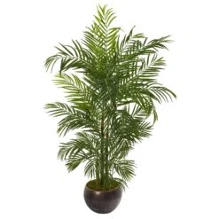 66” Areca Palm Artificial Tree In Planter (Indoor/Outdoor)