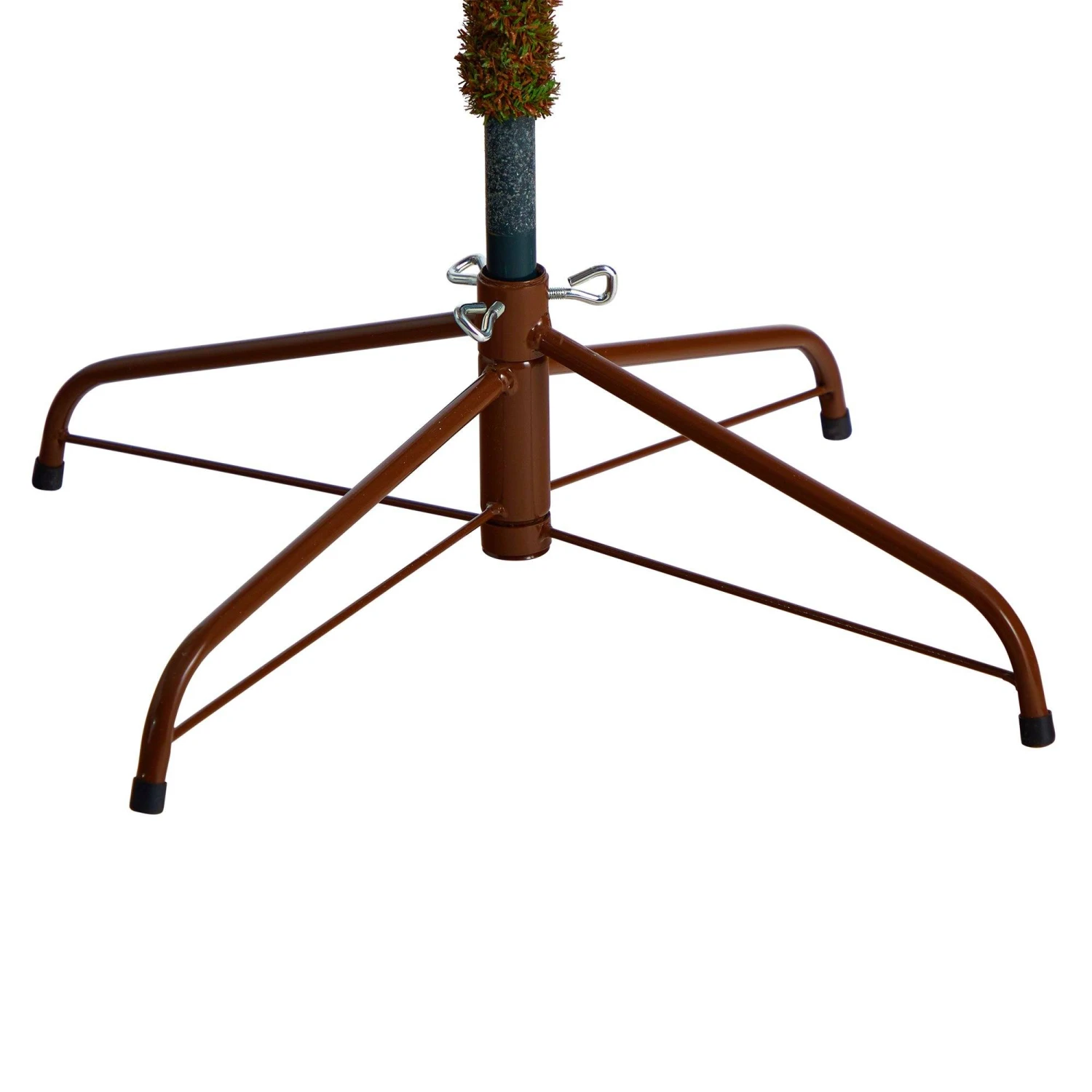 7' Frosted Berry Twig Christmas Tree With 450 Multicolored Gum Ball LED Lights And 1192 Bendable Branches - Image 6