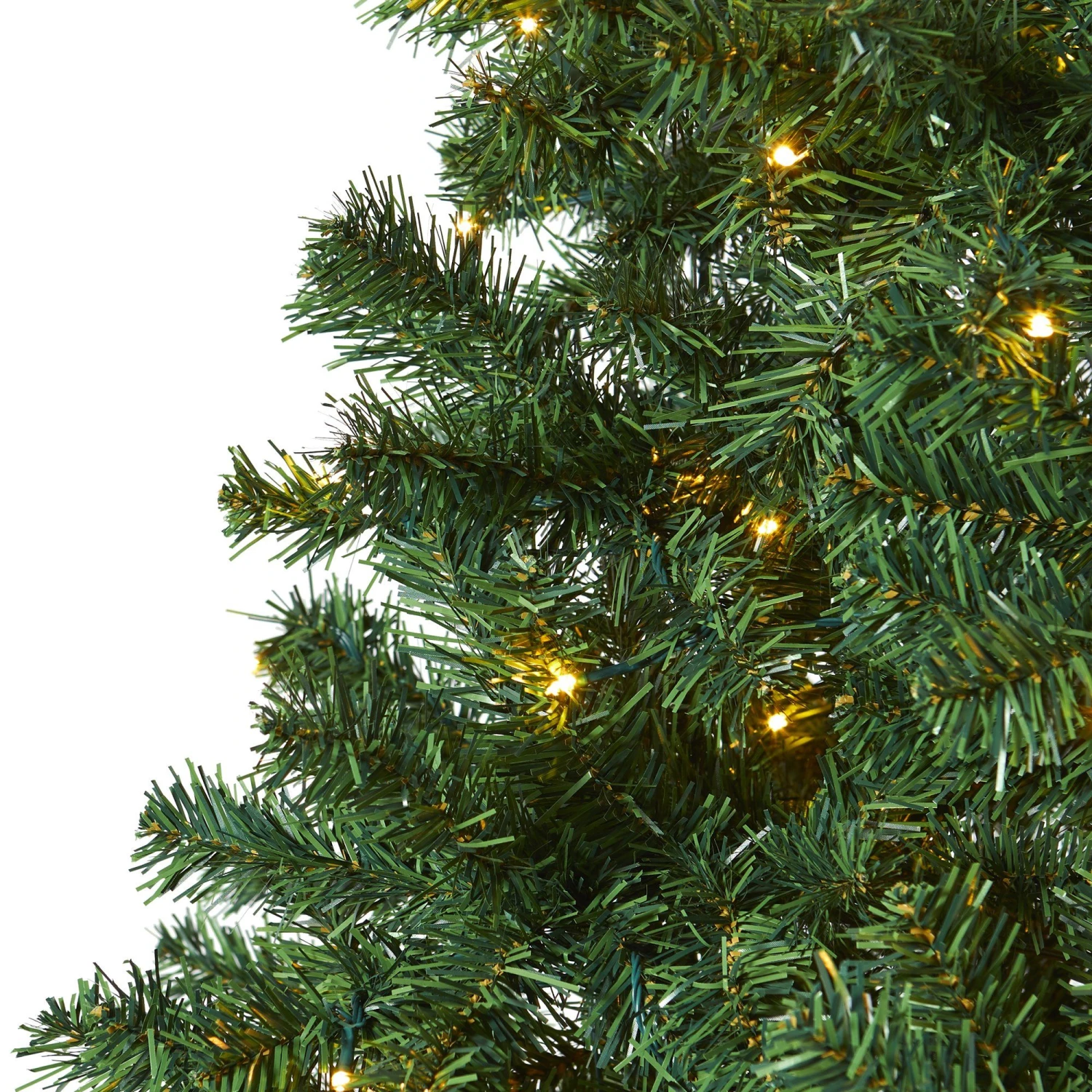 7' Northern Tip Pine Artificial Christmas Tree With 350 Clear LED Lights - Image 3