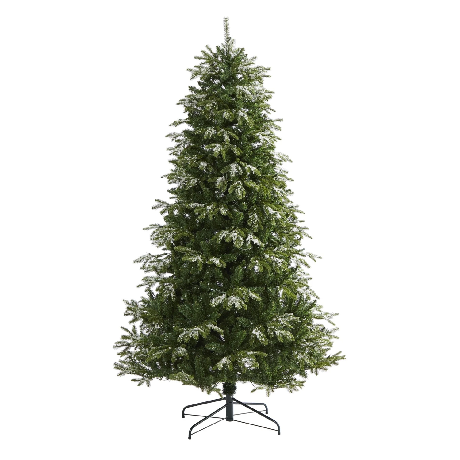 7’ Snowed Grand Teton Artificial Christmas Tree With 500 Clear Lights And 1050 Bendable Branches - Image 3