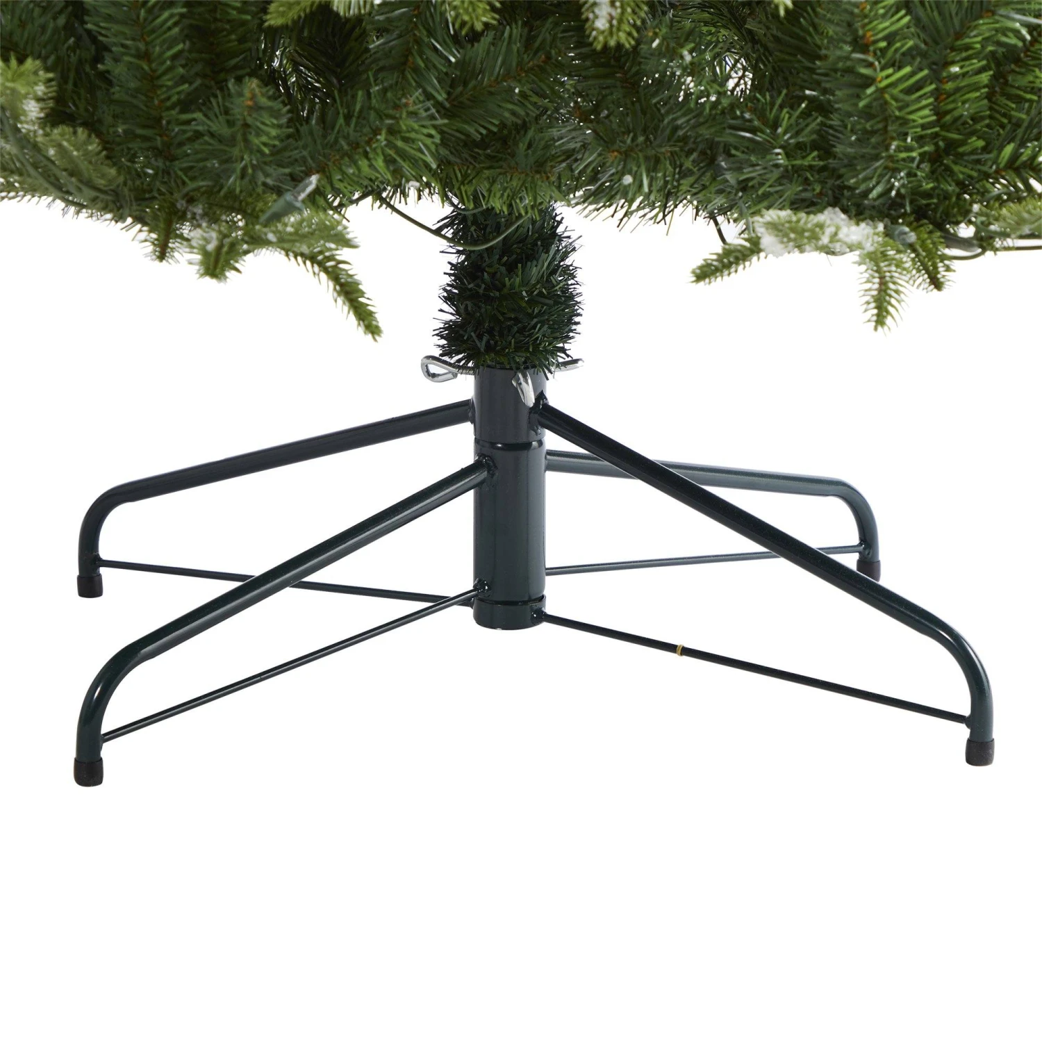 7’ Snowed Grand Teton Artificial Christmas Tree With 500 Clear Lights And 1050 Bendable Branches - Image 6