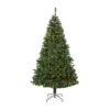 7.5' Northern Tip Pine Artificial Christmas Tree With 400 Clear LED Lights
